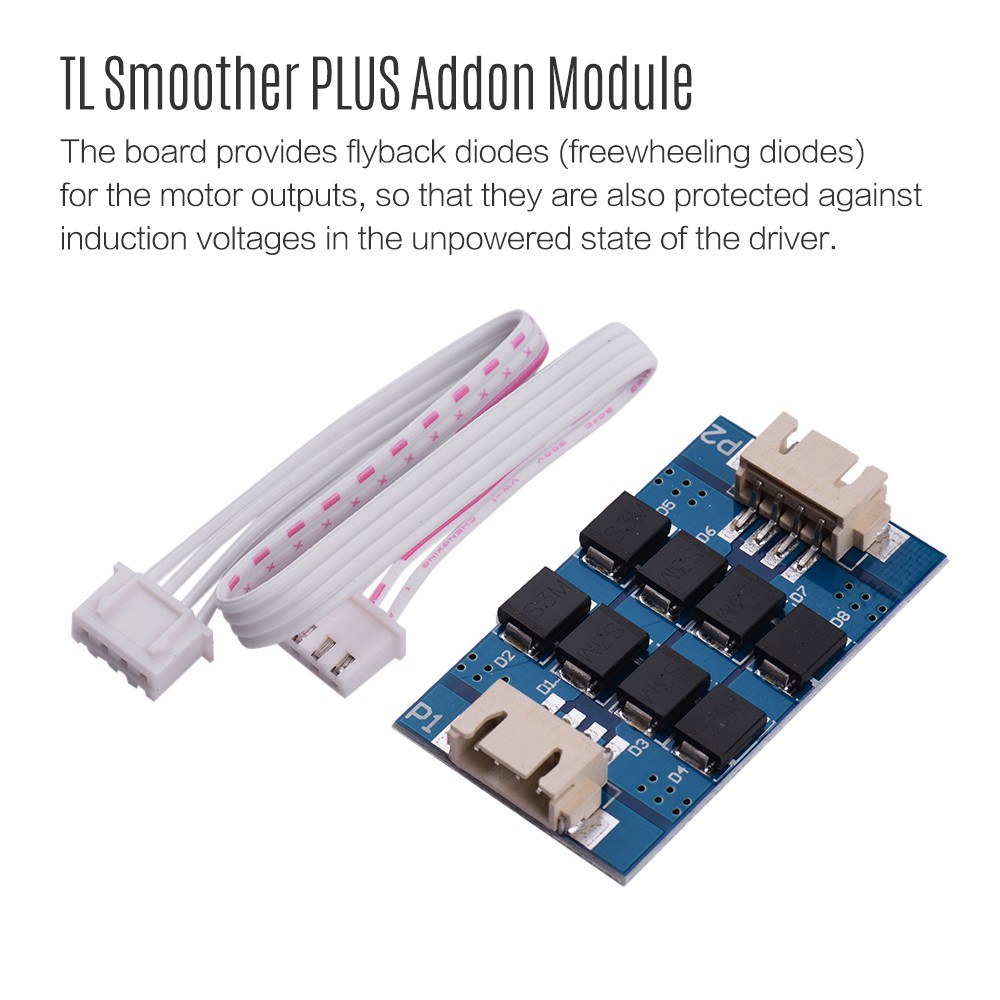 Aibecy TL-Smoother PLUS Addon Module for RepRap MK8 i3 3D Printer Motor Drivers Driver Terminator Accessories Pack of 4pcs