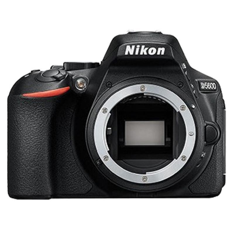 Nikon D5600 24.2MP DSLR Camera Nikon 18-55mm VR AF-P DX Nikkor Lens + Bounce Zoom Slave Flash with Backpack, Memory Card, Filters, and More (International Version)