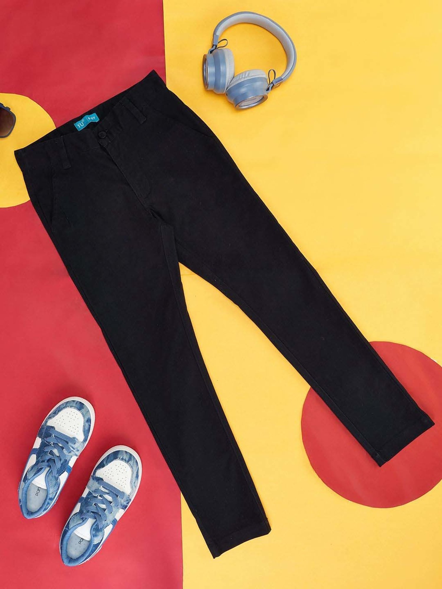 Coolsters by Pantaloons Kids Black Cotton Regular Fit Full Sleeves Dress