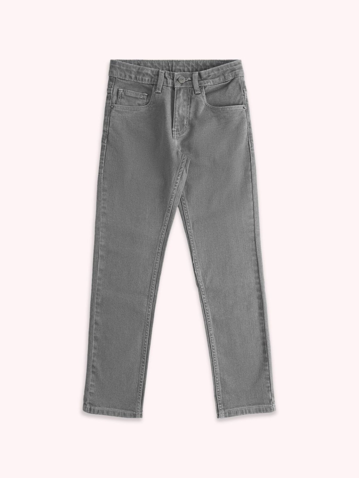 Pepe Jeans Boys Dark Blue Solid Jeans