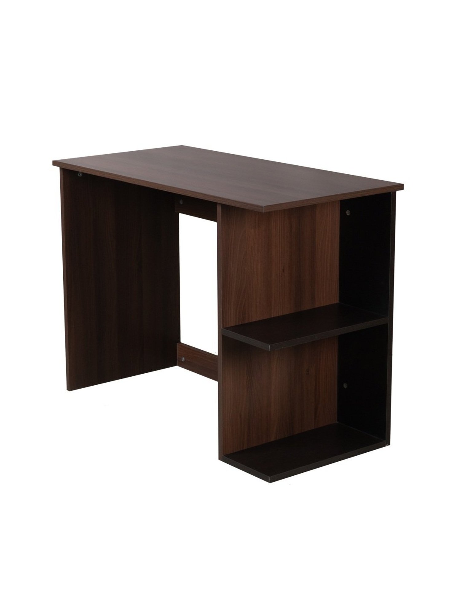 Delite Kom Valor Acacia Dark Beige Engineered Wood Free Standing Study Table