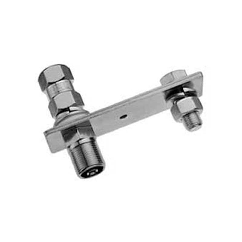 Screw-On Flat Universal CB Antenna Mount Stainless Steel SS-124A