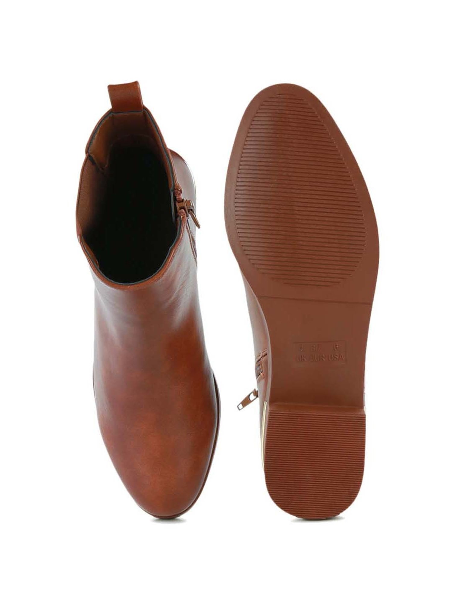 London Rag Women's Brown Chelsea Boots