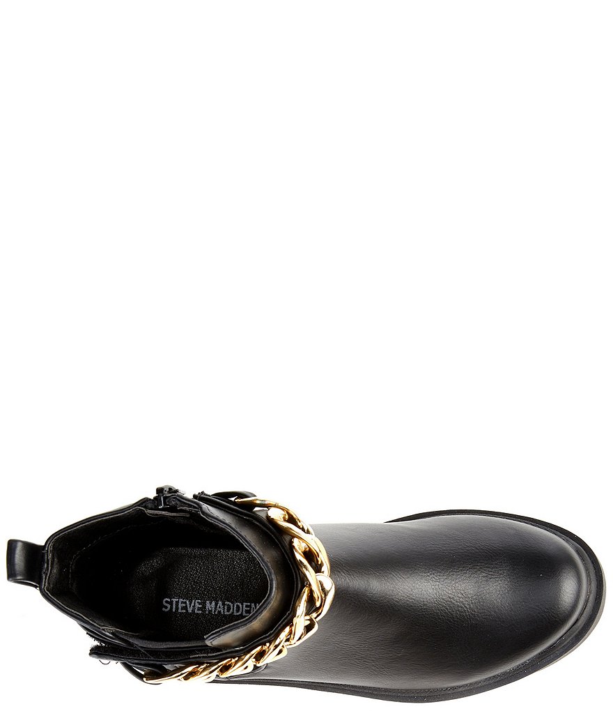 Steve Madden Girl's J-Amulet-C Chain Detail Boots (Youth)