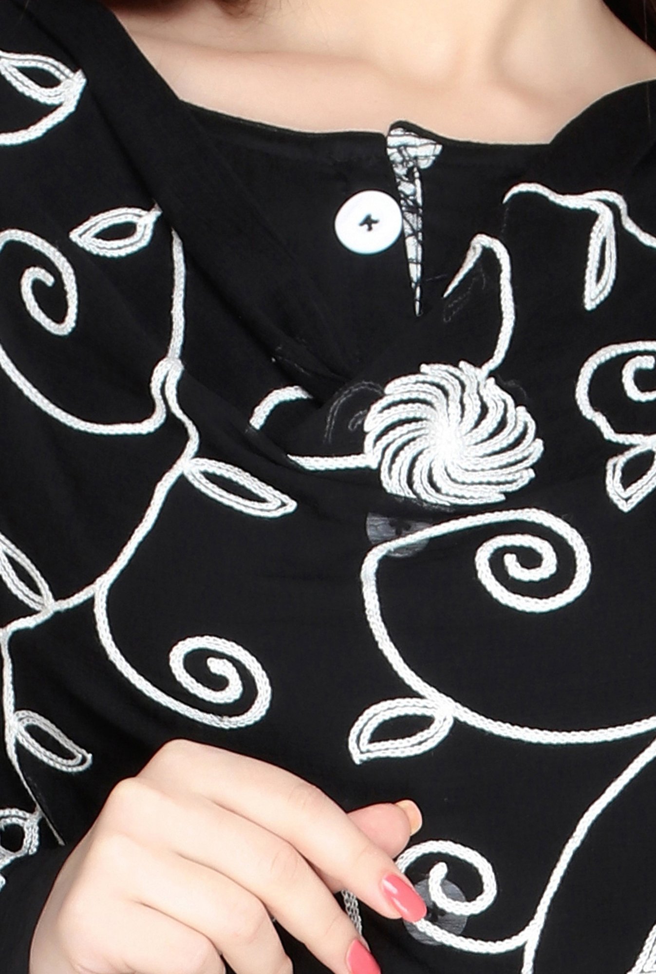 Dupatta Bazaar Black Dupatta