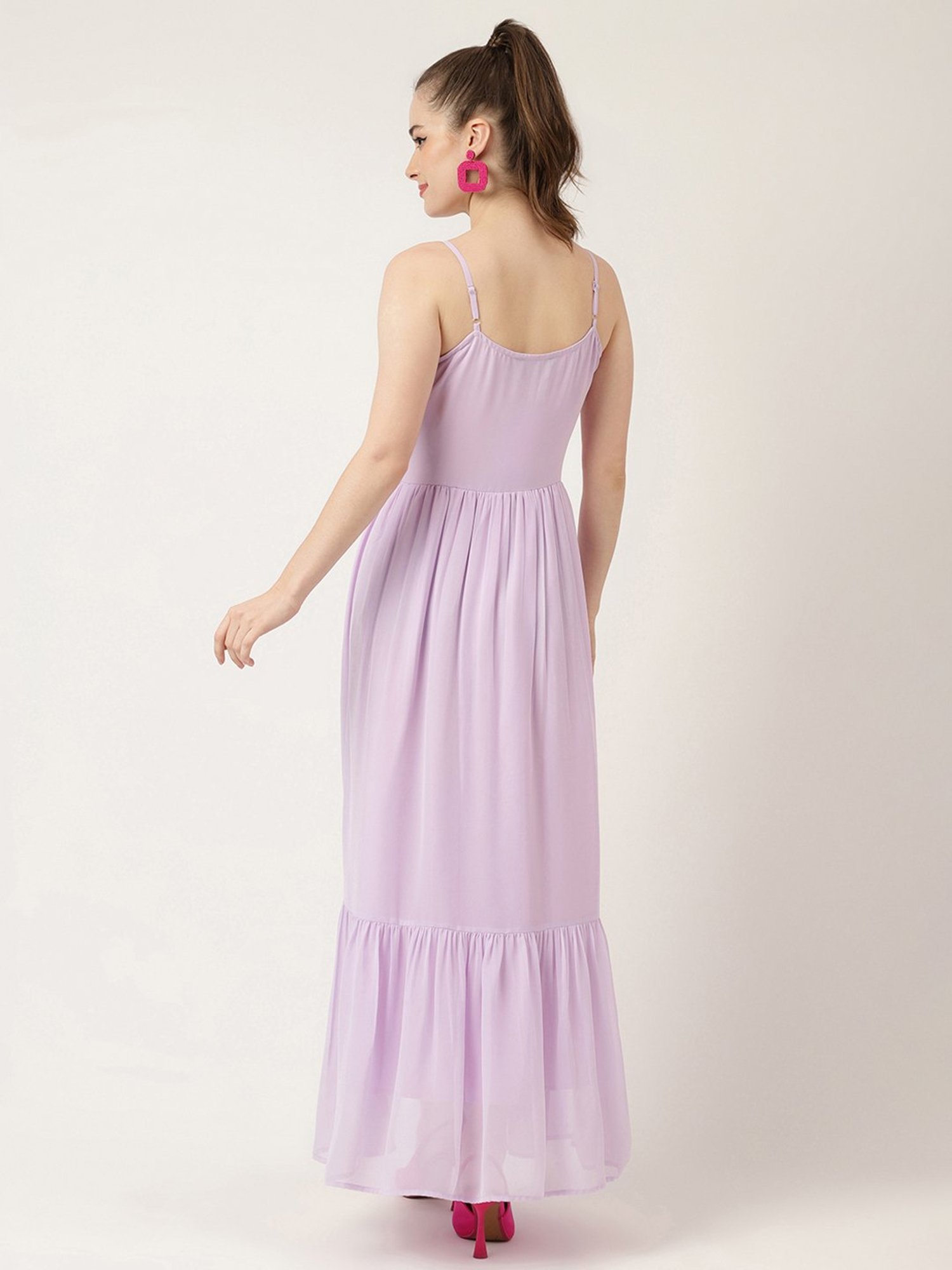 MASAKALI.CO Lavender Maxi Dress
