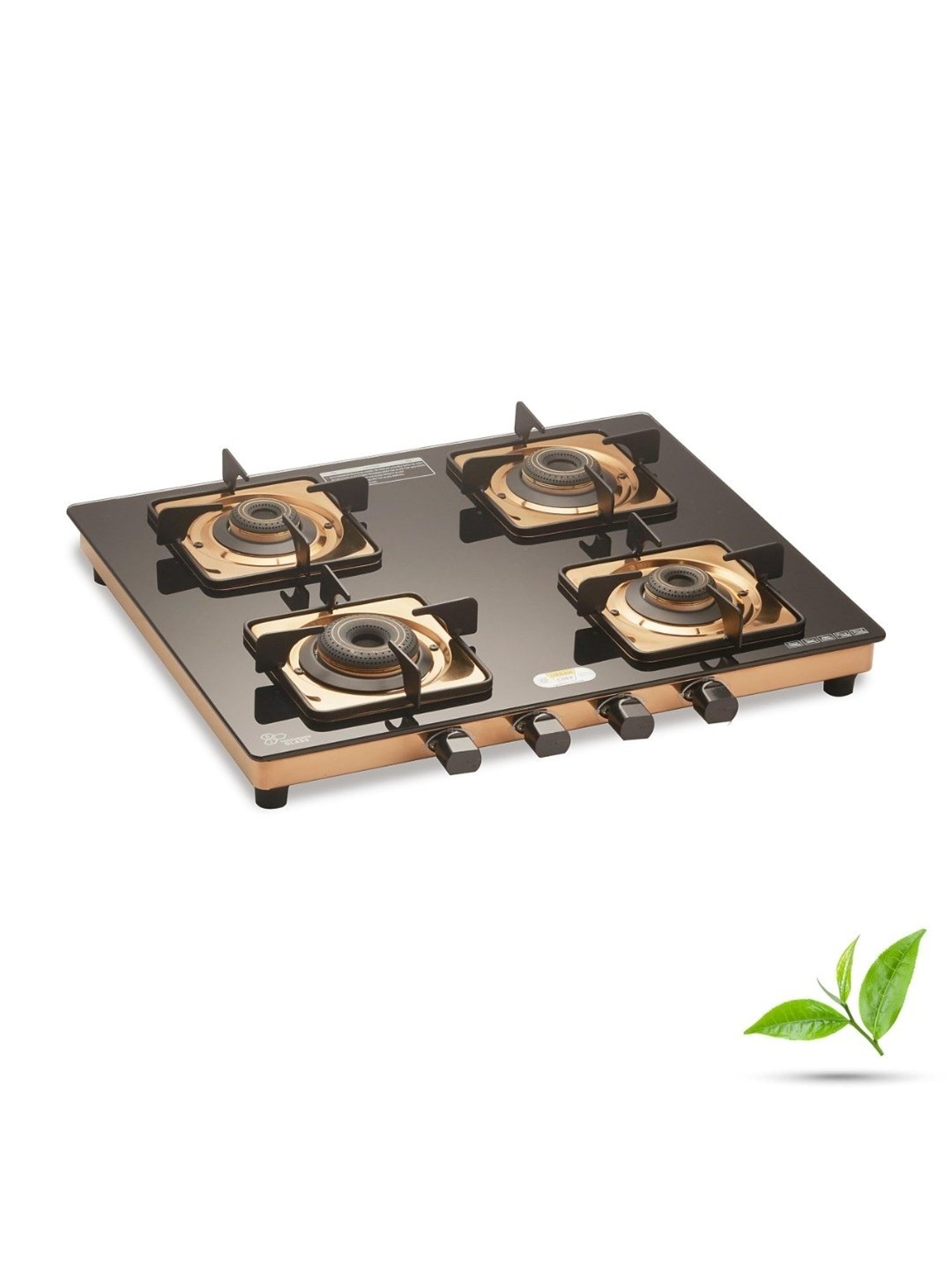 Urban Chef Gas Stove with 4 burners ( Rose Gold )