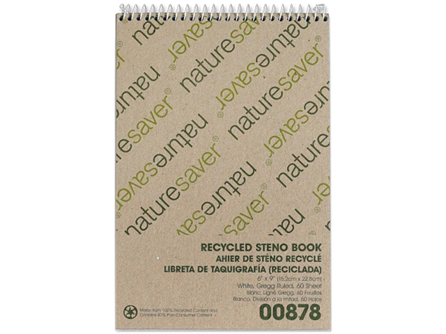 Nature Saver 00878 Recycled Steno Book