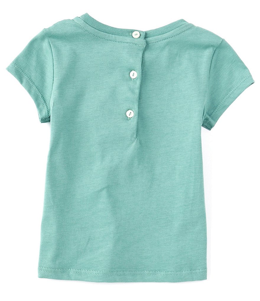 Ralph Lauren Baby Girls 3-24 Months Short-Sleeve Essential Tee