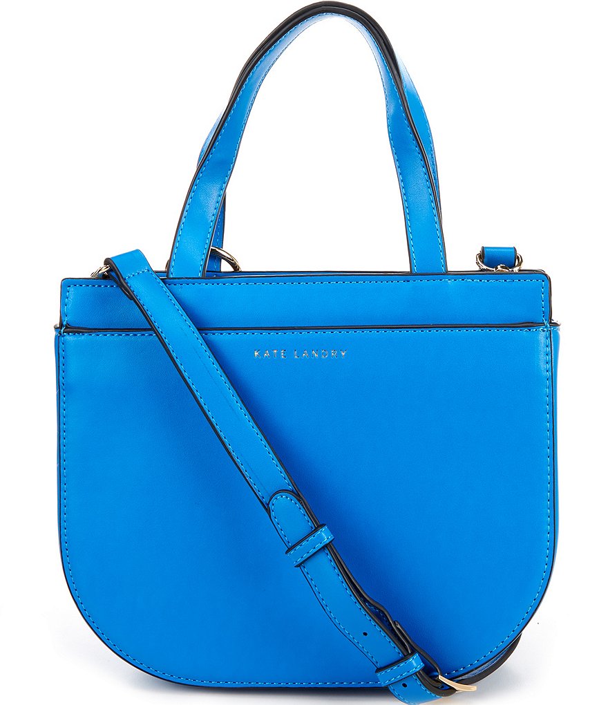 Kate Landry Round Double Handle Satchel Bag