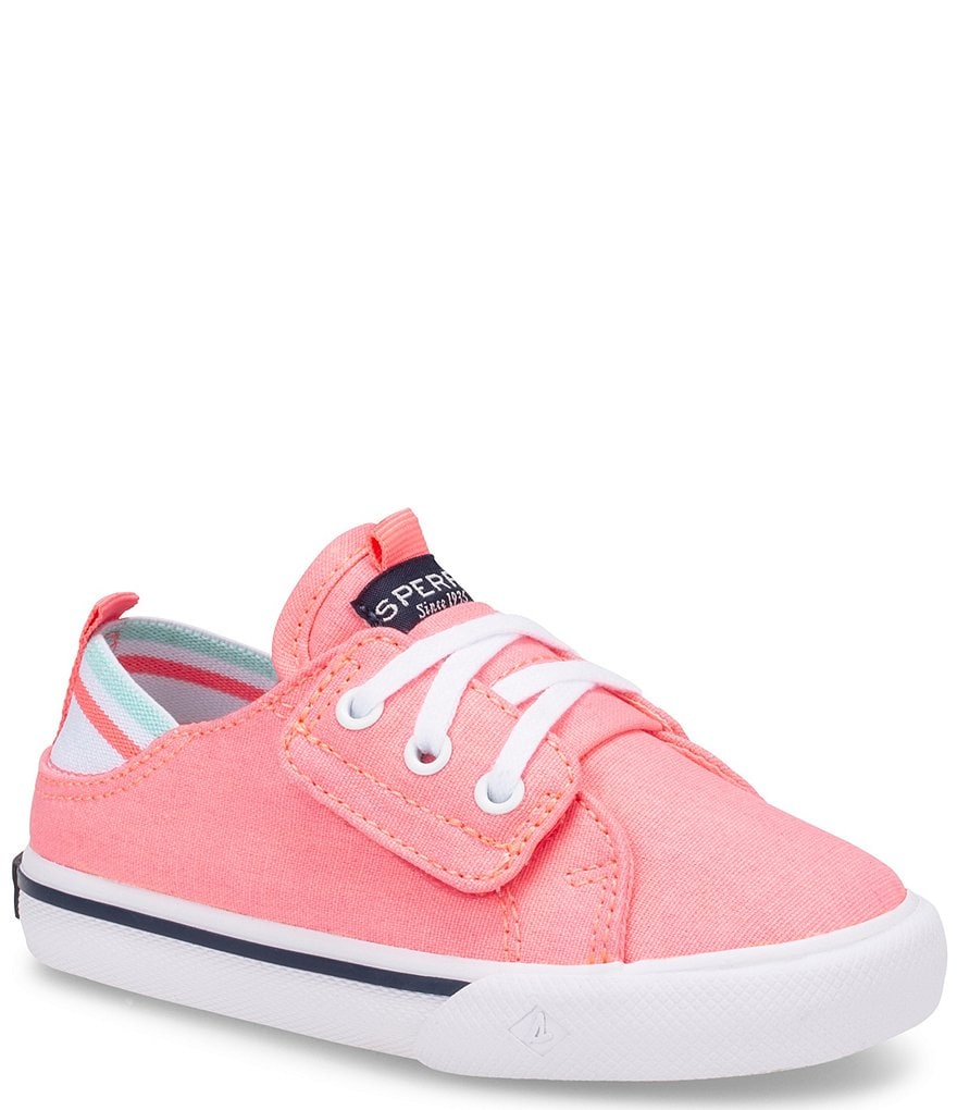 Sperry Girls' Hy-Port Jr Canvas Sneakers (Infant)