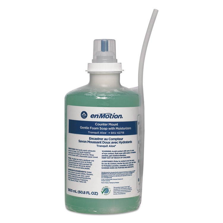 Georgia Pacific - 42818 - Unscented Foam Hand Soap, 1200mL Cartridge, enMotion Gen2, 2 PK