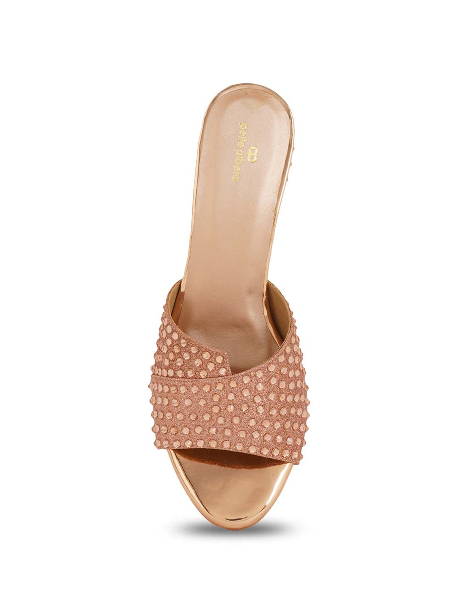 Pelle Albero Women's Peach Ethnic Sandals