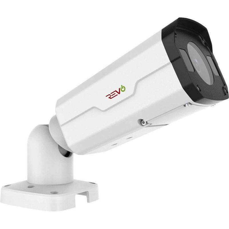 REVO America Ultra 4 Megapixel Night Vision IP Indoor/Outdoor Surveillance Bullet Camera, White (RUCB2810-1C)