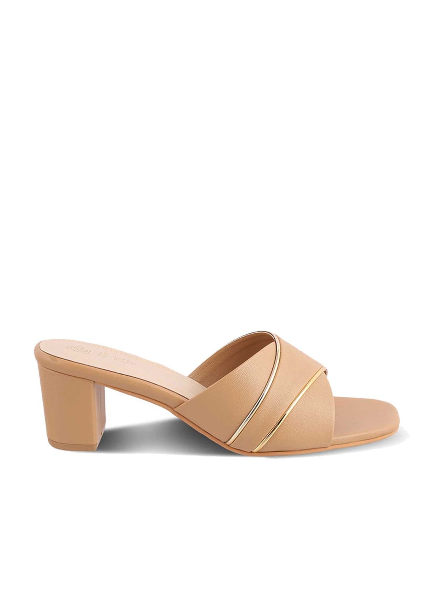 Tresmode Women's Beige Casual Sandals