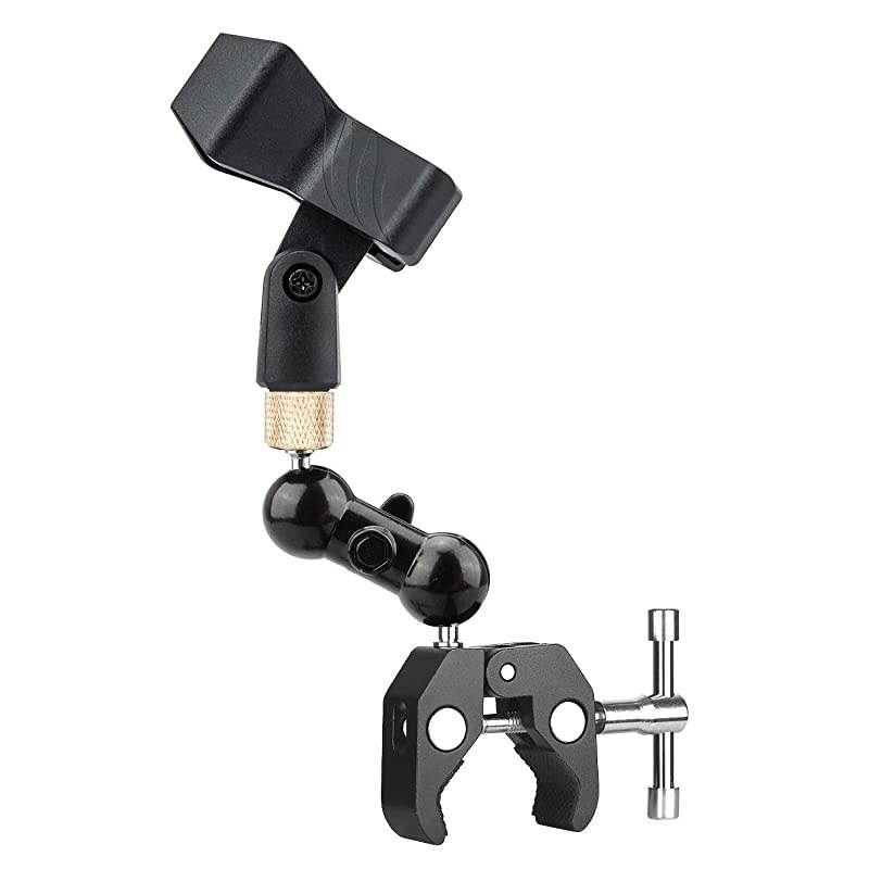 Clip Clamp Mount for Shure sm58 sm48 sm81 sm57 Mic MV5MV51PGA52Sennheiser E604AKG D112Nady DM80 DM70 Drum