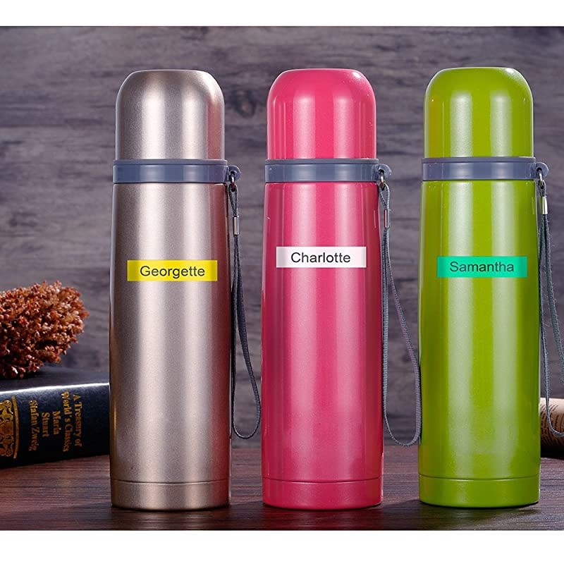 Compatible Label Tape Replacement for Brother P Touch Label Maker Tape TZe 12mm 0.47 Laminated TZe-231 TZe-131 TZe-431 TZe-531 TZe-631 TZe-731 for P-Touch PT-D210 PTH110 PTD200 PT-D400, 6Roll