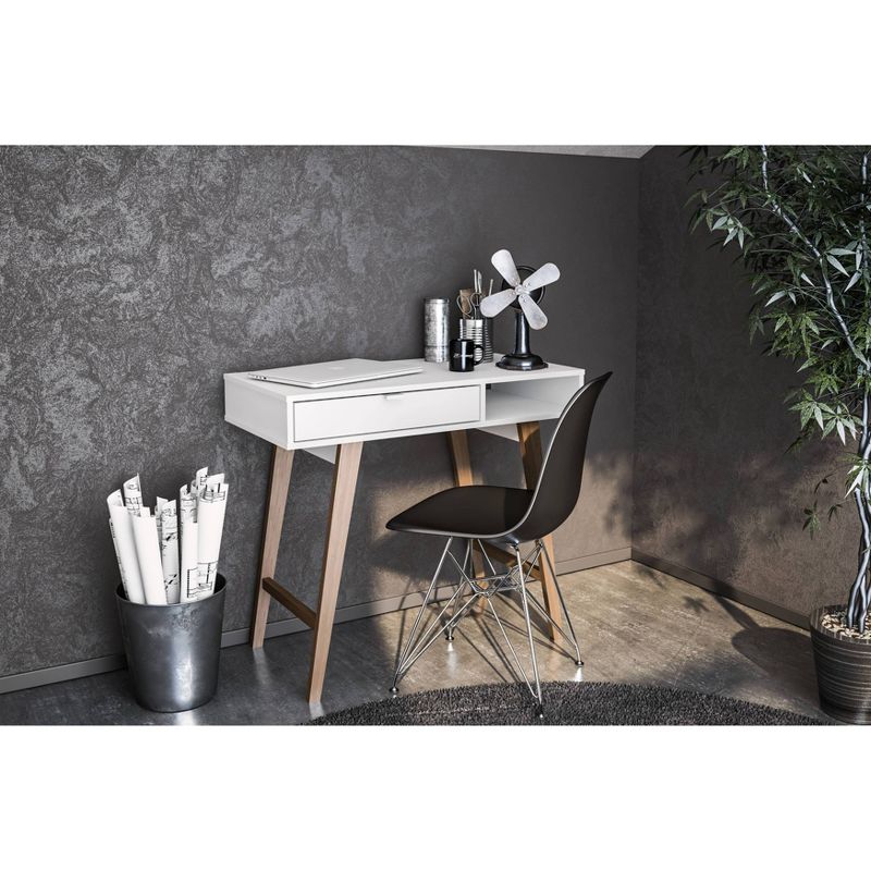 Aurora Writing Desk White - Chique