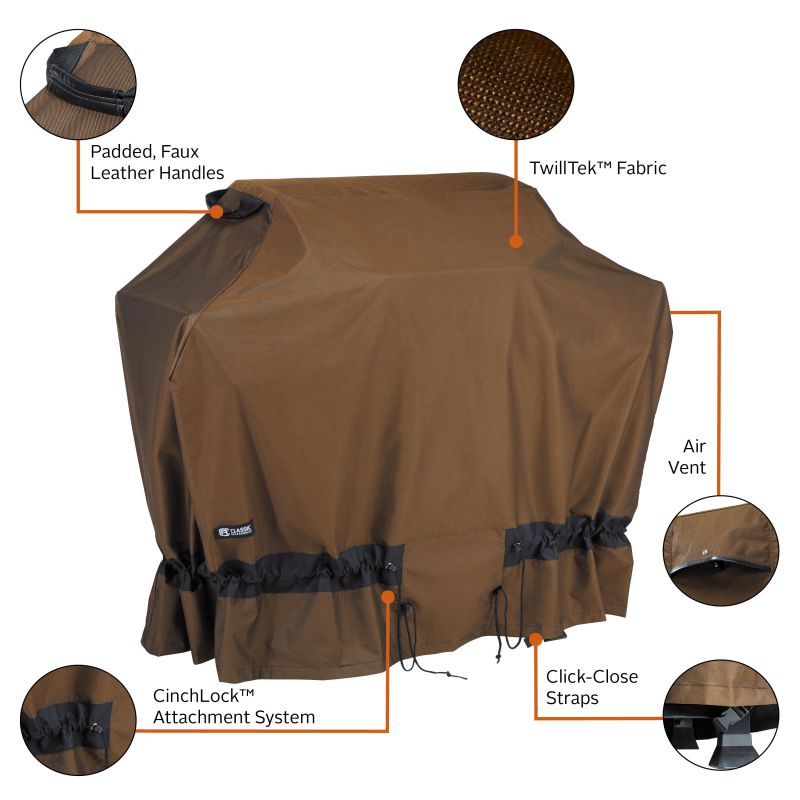 Classic Accessories 56-271-066601-EC Elkridge BBQ Grill Cover, Extra Large