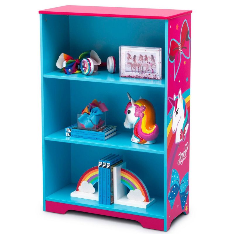 JoJo Siwa Deluxe 3 Shelf Bookcase - Delta Children