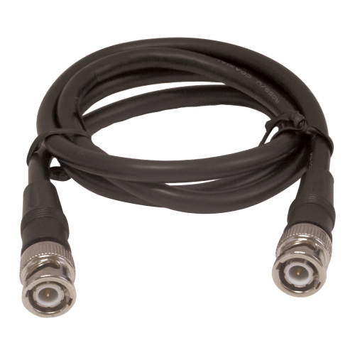 3 Foot BNC Cable, Male to Male, 75 Ohm Impedance