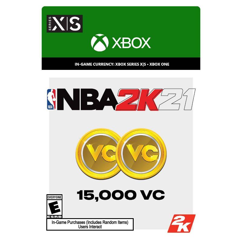 NBA 2K21: 15,000 VC - Xbox Series X|S/Xbox One (Digital)