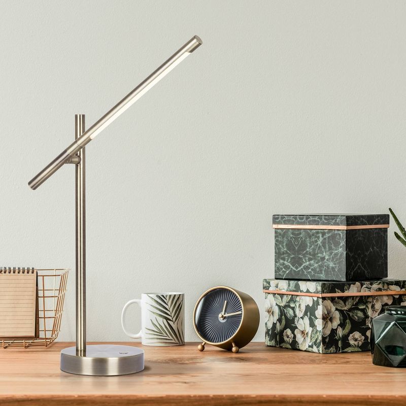 17.75" Table Lamp Antique Brass (Includes LED Light Bulb) - Cresswell Lighting