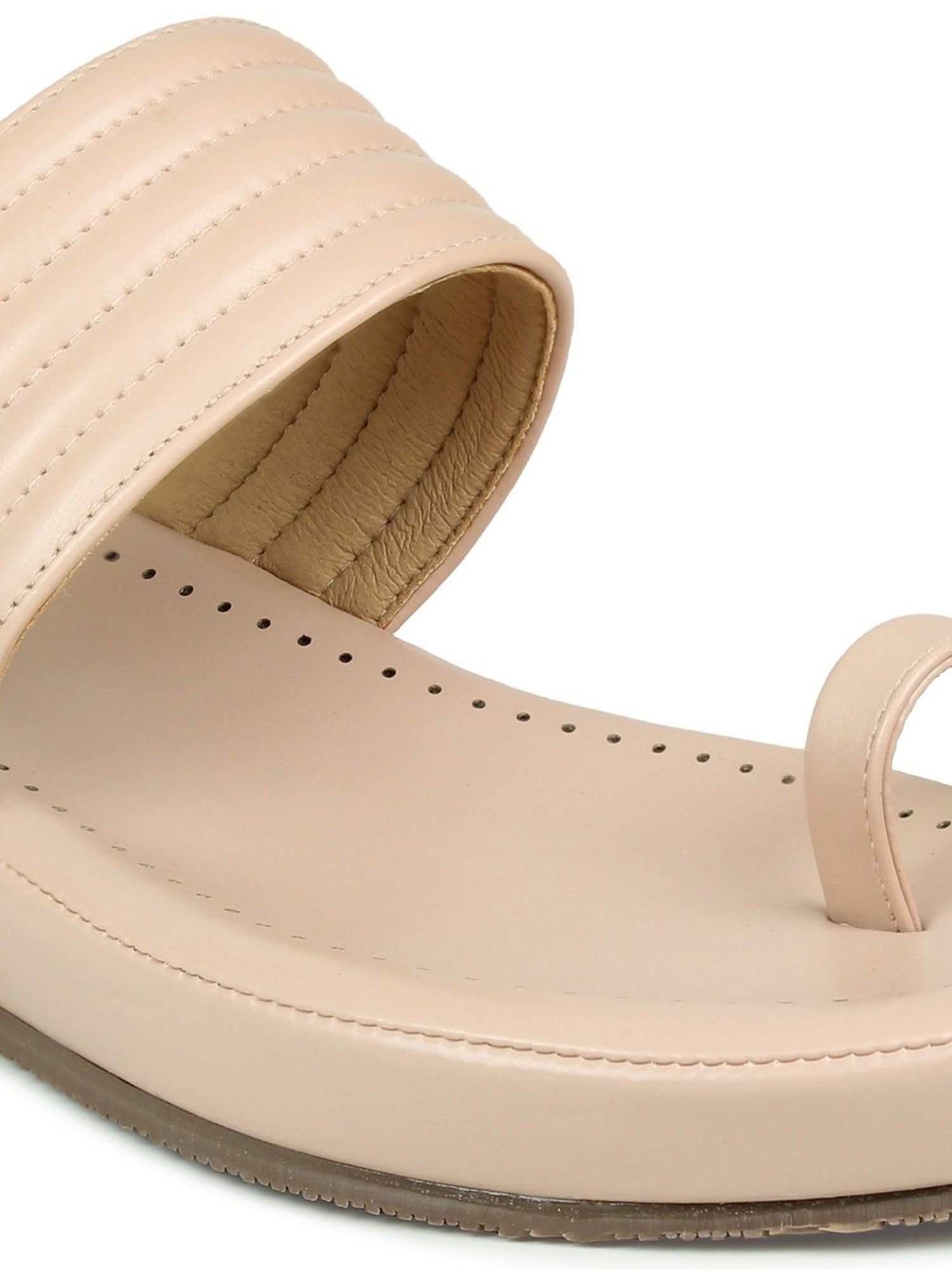 Inc.5 Women's Peach Toe Ring Wedges
