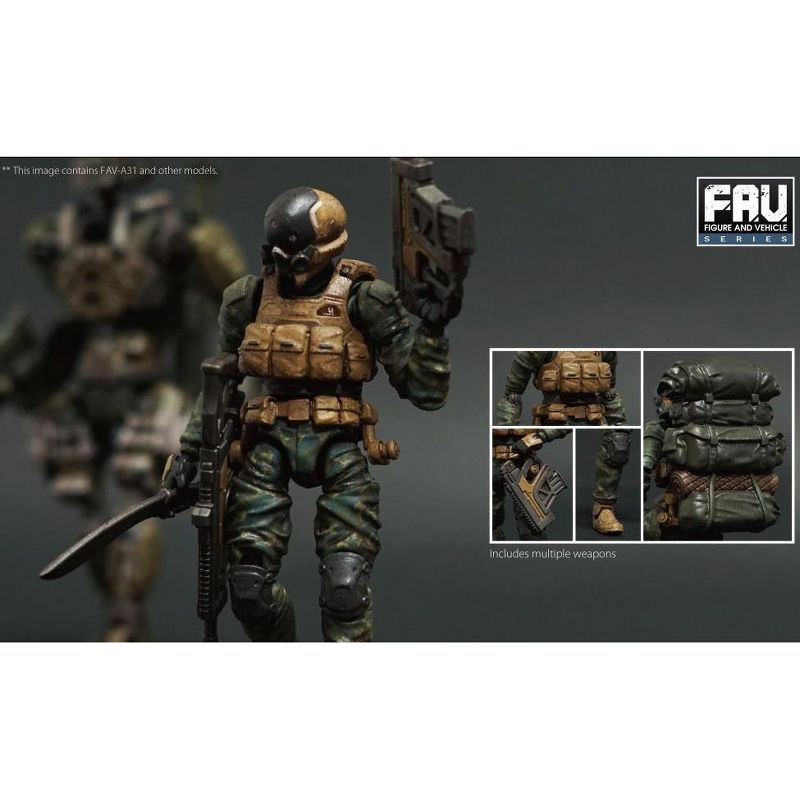 FAV-A31 Osprey Commando 1:18 Scale | Acid Rain Fav Action figures