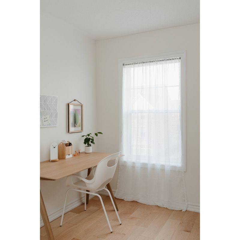 36"-54" Chroma Tension Rod Black - Umbra