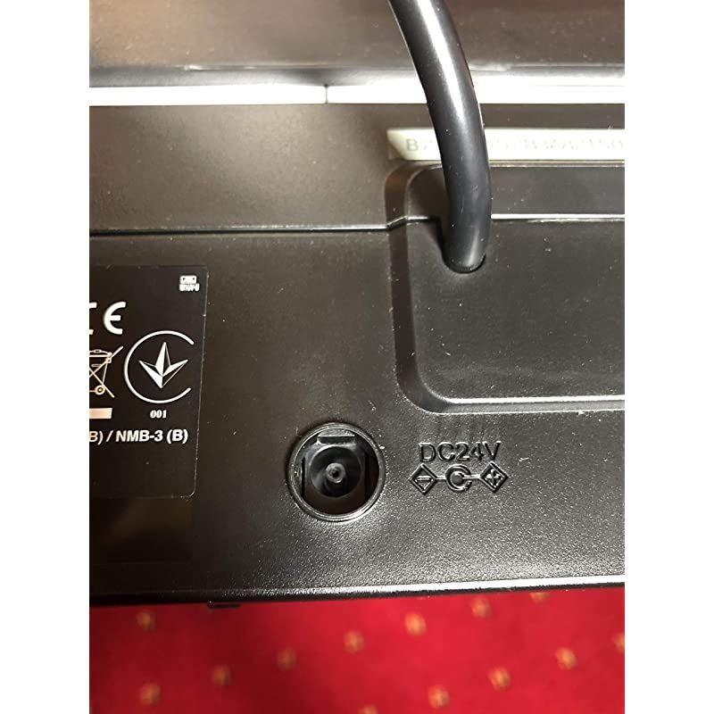 Epson DC 24V Adapter Power Supply Cable for 640U, 1240U, 1650, 2480, 2580, 3170, 3490, 4490, DS510, GT-S50, GT-1500, GT-2500, V500, V550, V600, V700, V750, V800, V850 Scanner