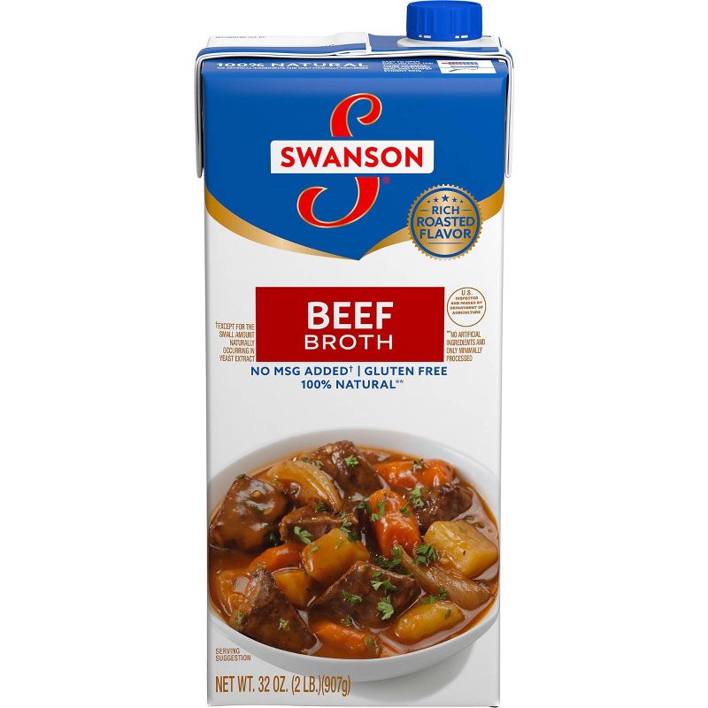Swanson 100% Natural Beef Broth 32oz