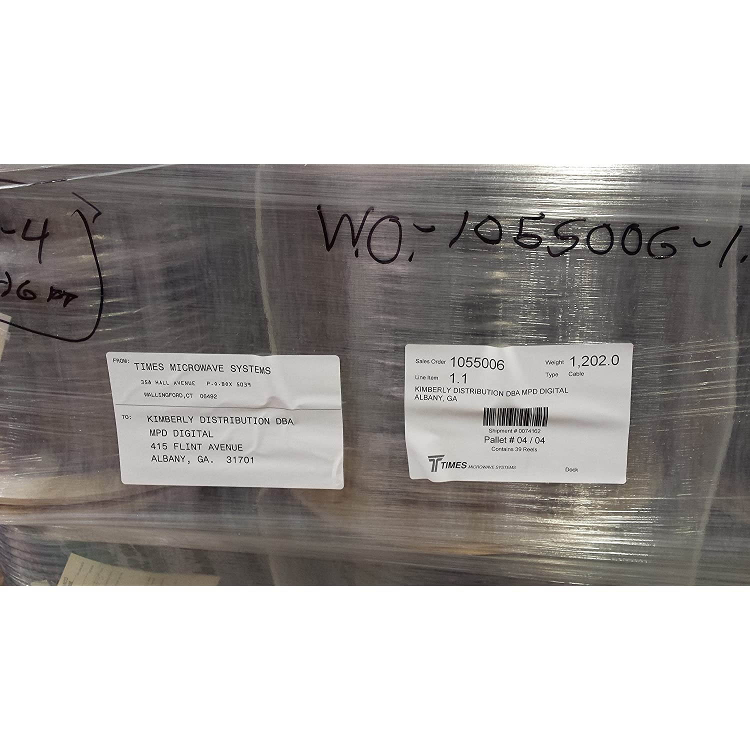 MPD Digital lmr600-bulk-50 Times Microwave LMR-600 Ultra Low Loss Coaxial Cable Bulk Coax