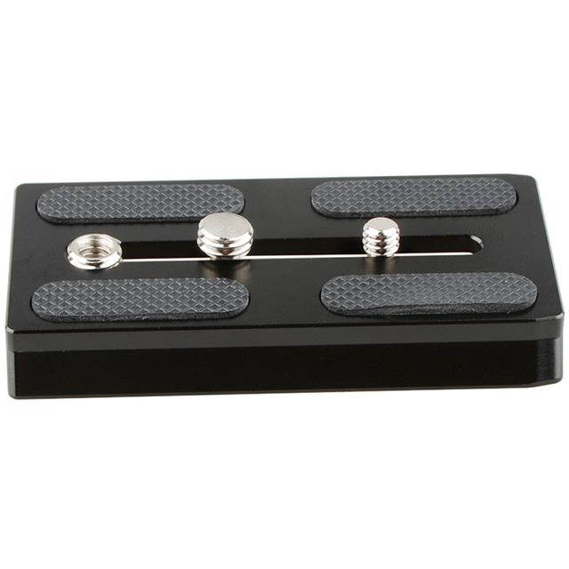 CAMVATE Manfrotto Slide-In Camera Quick Release Plate with 1/4" & 3/8" Threads