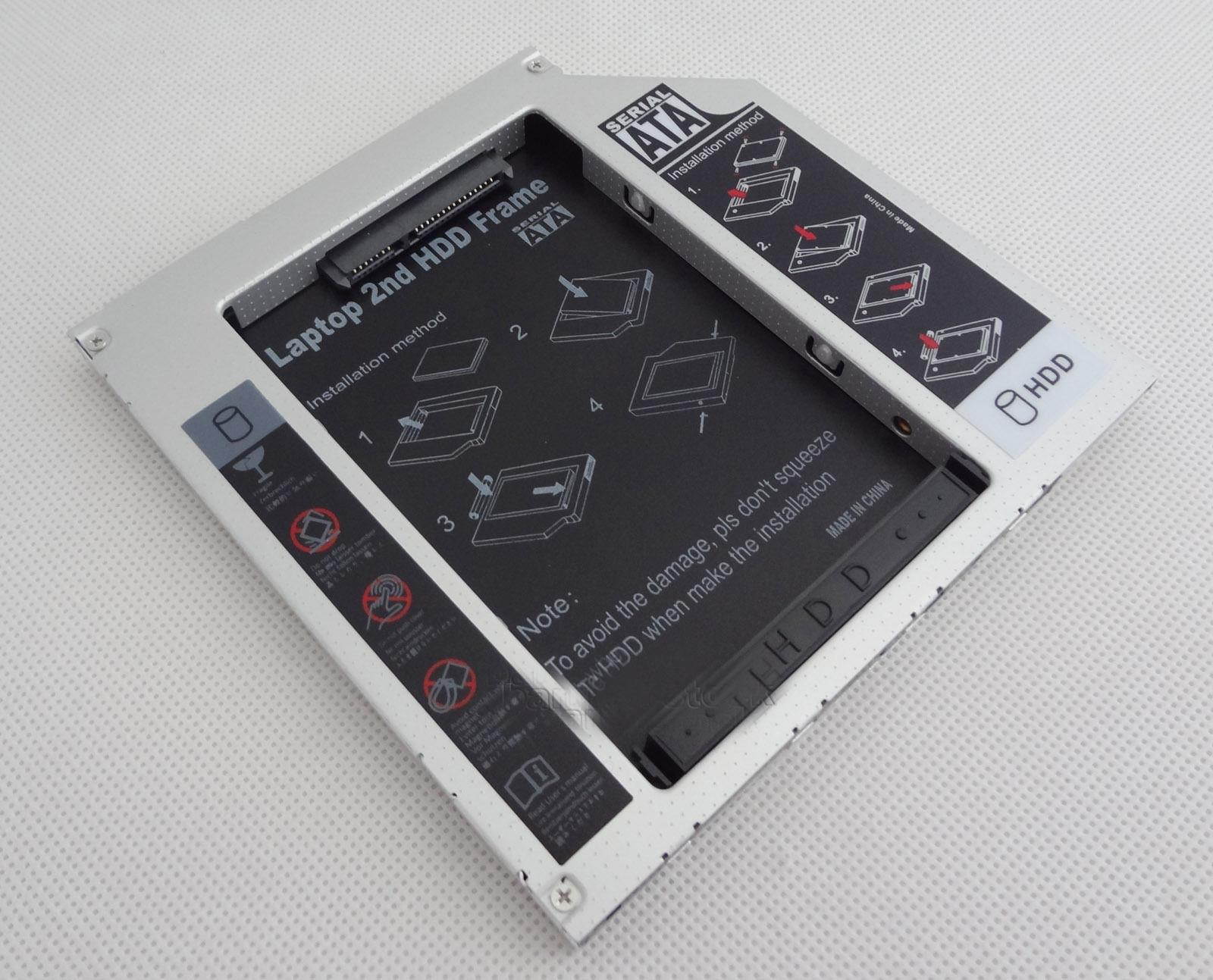 SATA 2nd Hard Drive HDD SSD Caddy For HP Pavilion 14 15 Swap UJ8E2 UJ8D2