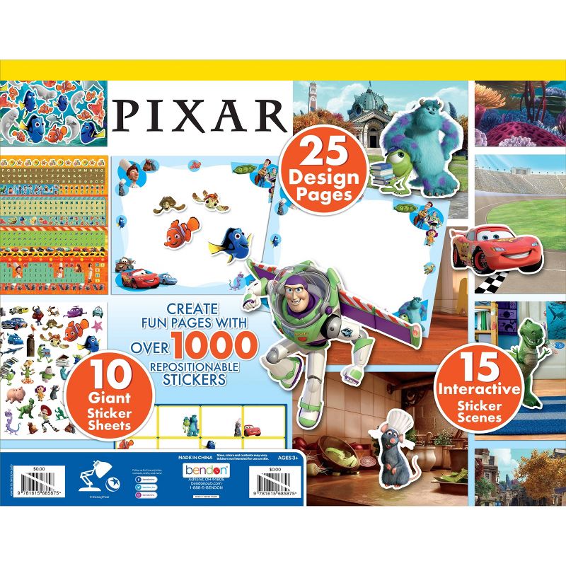 Pixar Giant Sticker Activity Pad
