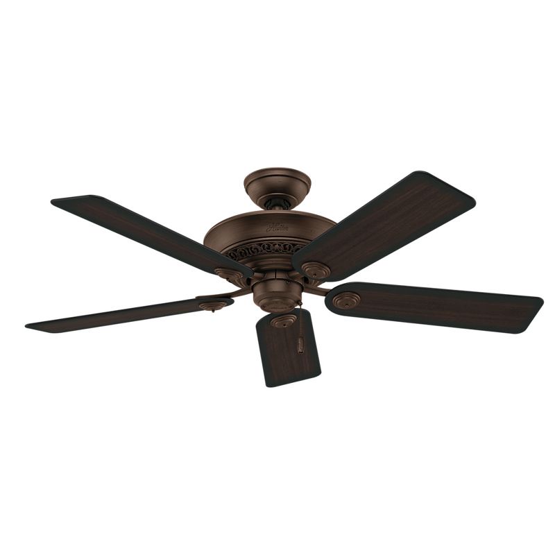 52" Italian Countryside Ceiling Fan Cocoa (Includes Energy Efficient Light) - Hunter