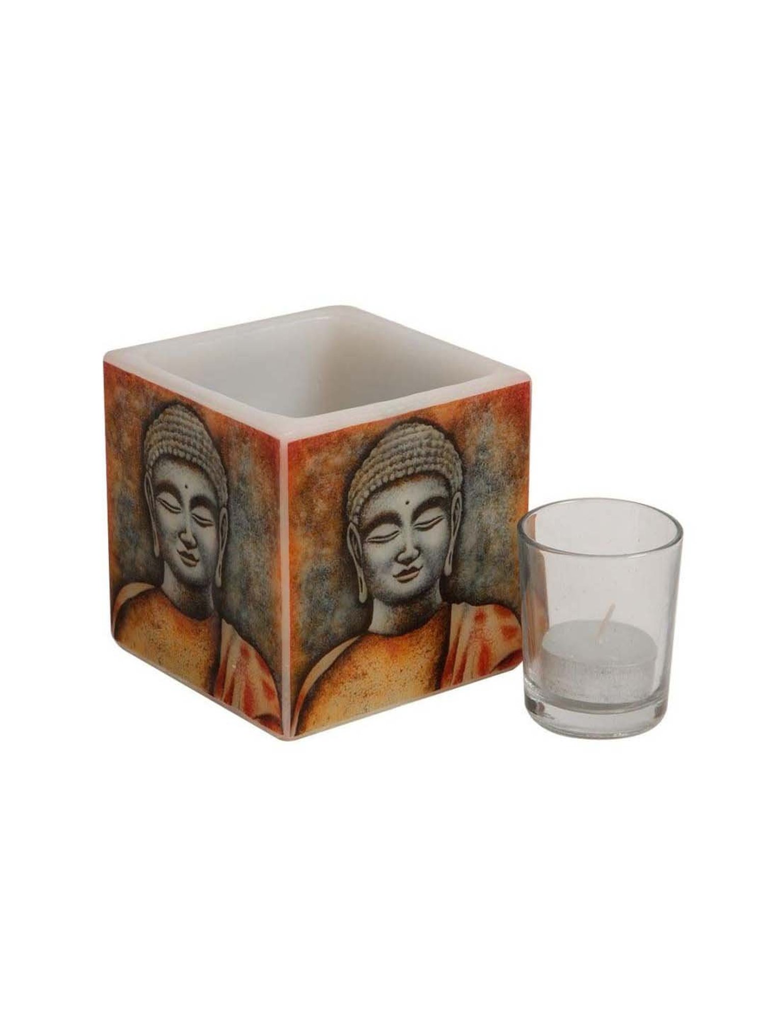 Lidded Glass Jar Crackling Wooden Wick Teak and Moss Candle - Nature's Wick