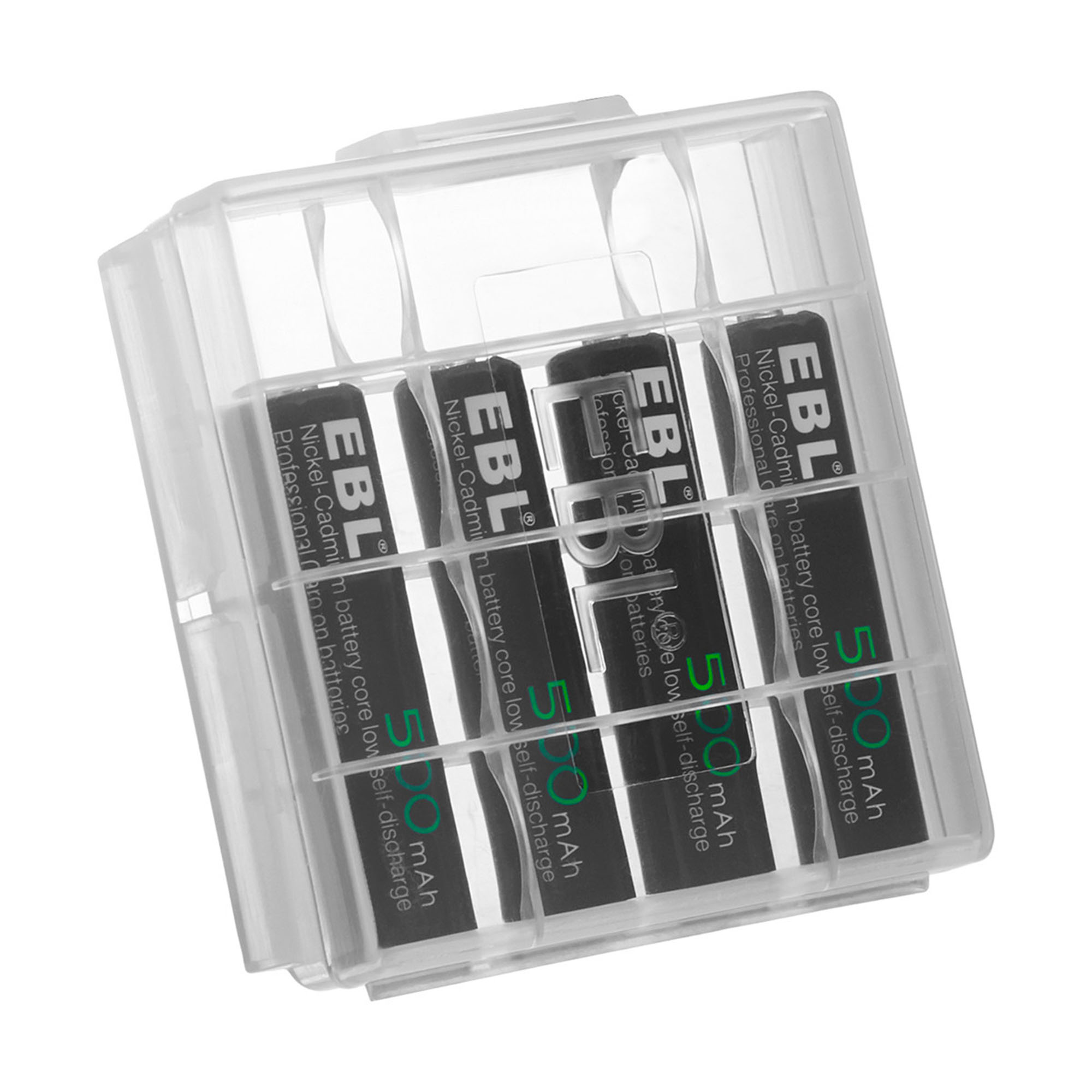 EBL 8 Pcs AAA 1.2V Rechargeable Batteries 500mAh Ni-Cd Battery for TV Keyboards