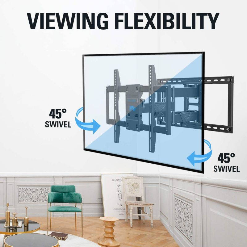 Mounting Dream Full Motion TV Wall Mount for 42-75" TVs