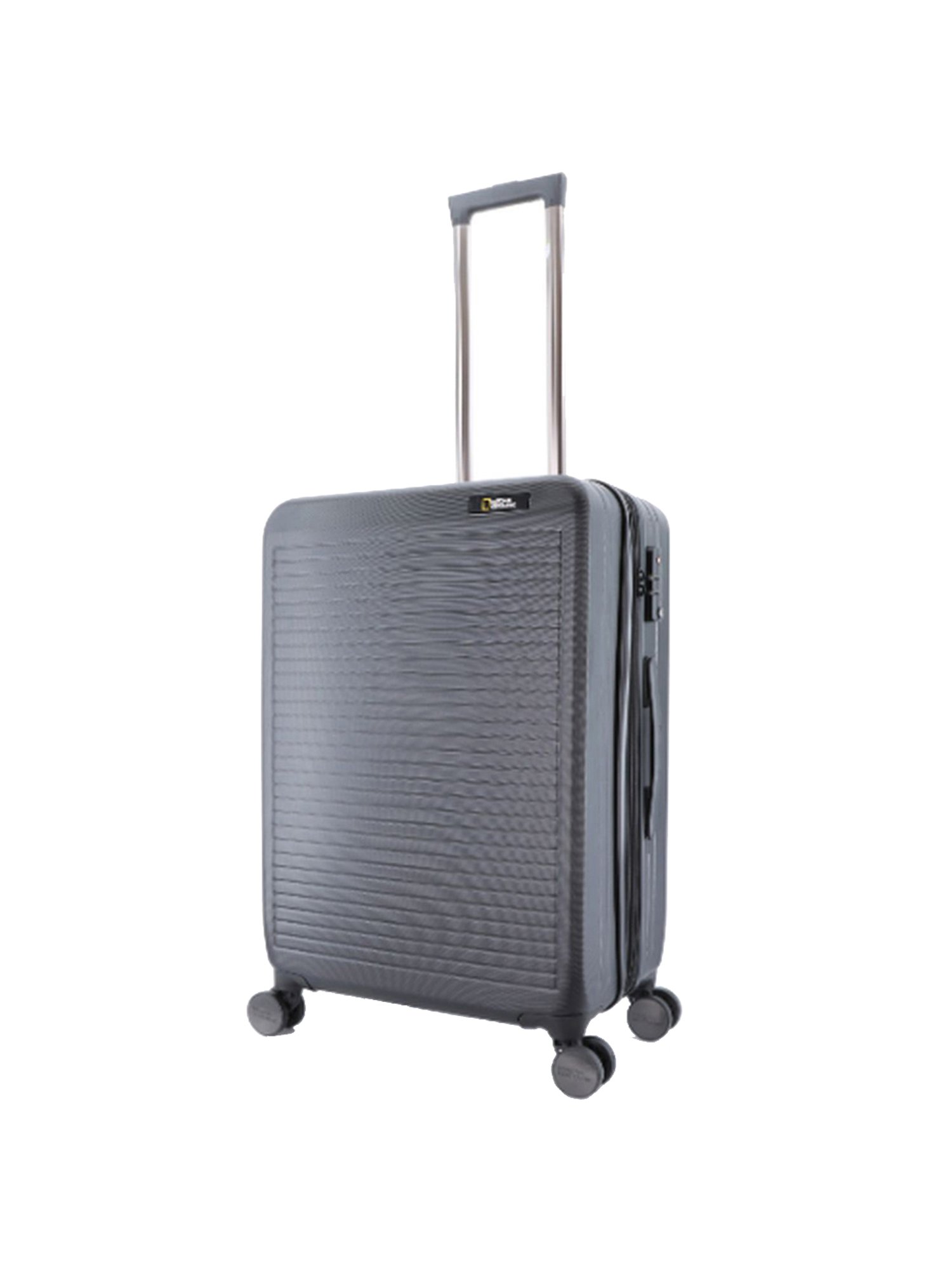 National Geographic Pulse Black Medium Hard Check In Trolley - 24 Inch