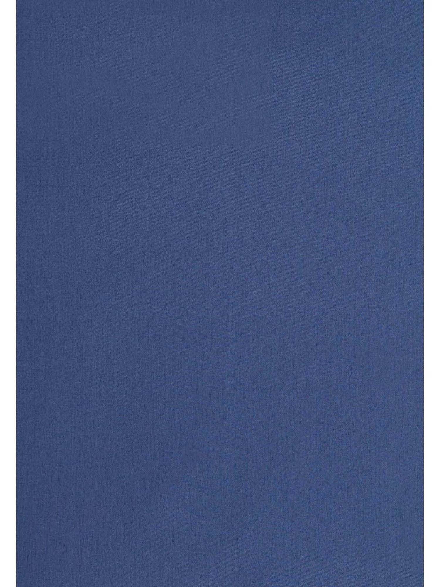 Mark Home Classic Navy Cotton 210 TC King Bedsheet with 2 Pillow Covers