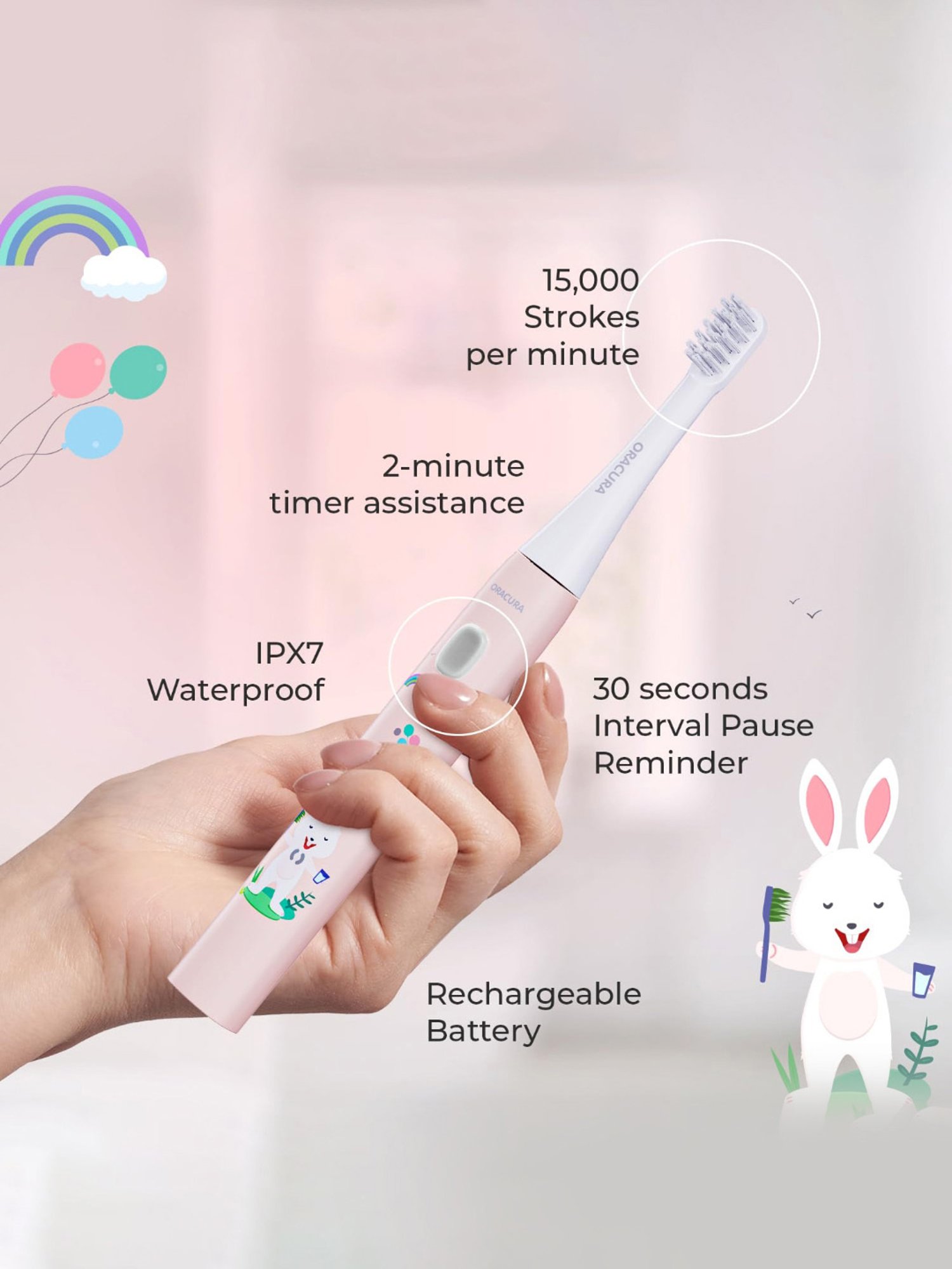 Protouch Teeth Whitening Pen for Men and Women (White)