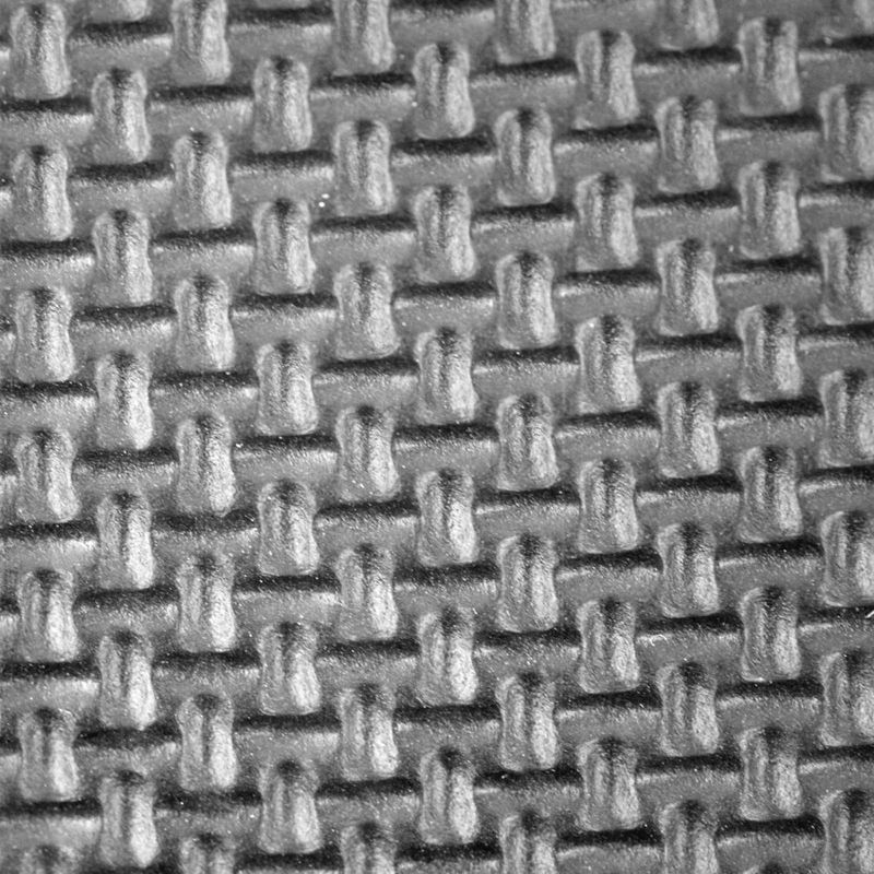 Trademark Global 4pc Stalwart Ultimate Comfort Black Foam Flooring