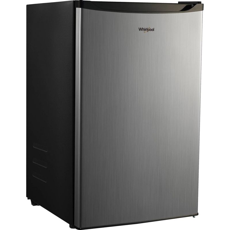 Whirlpool 4.3 cu ft Mini Refrigerator Stainless Steel WH43S1E
