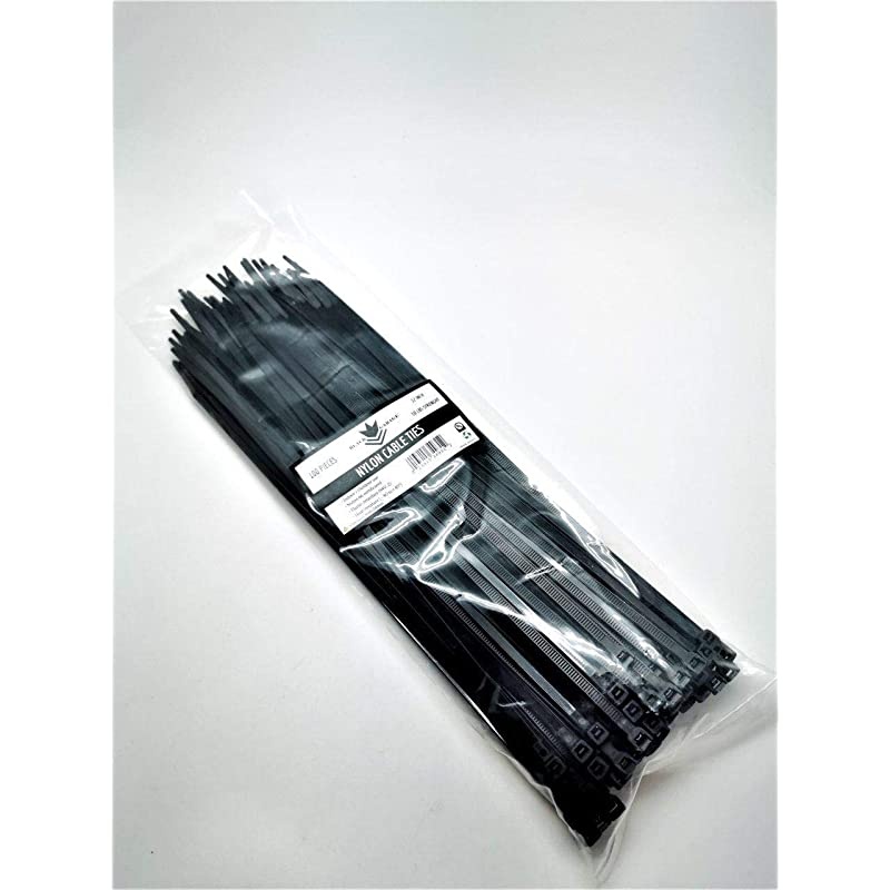 Self Gripping MultiPurpose Nylon Zip Cable Ties 12 100 Pieces