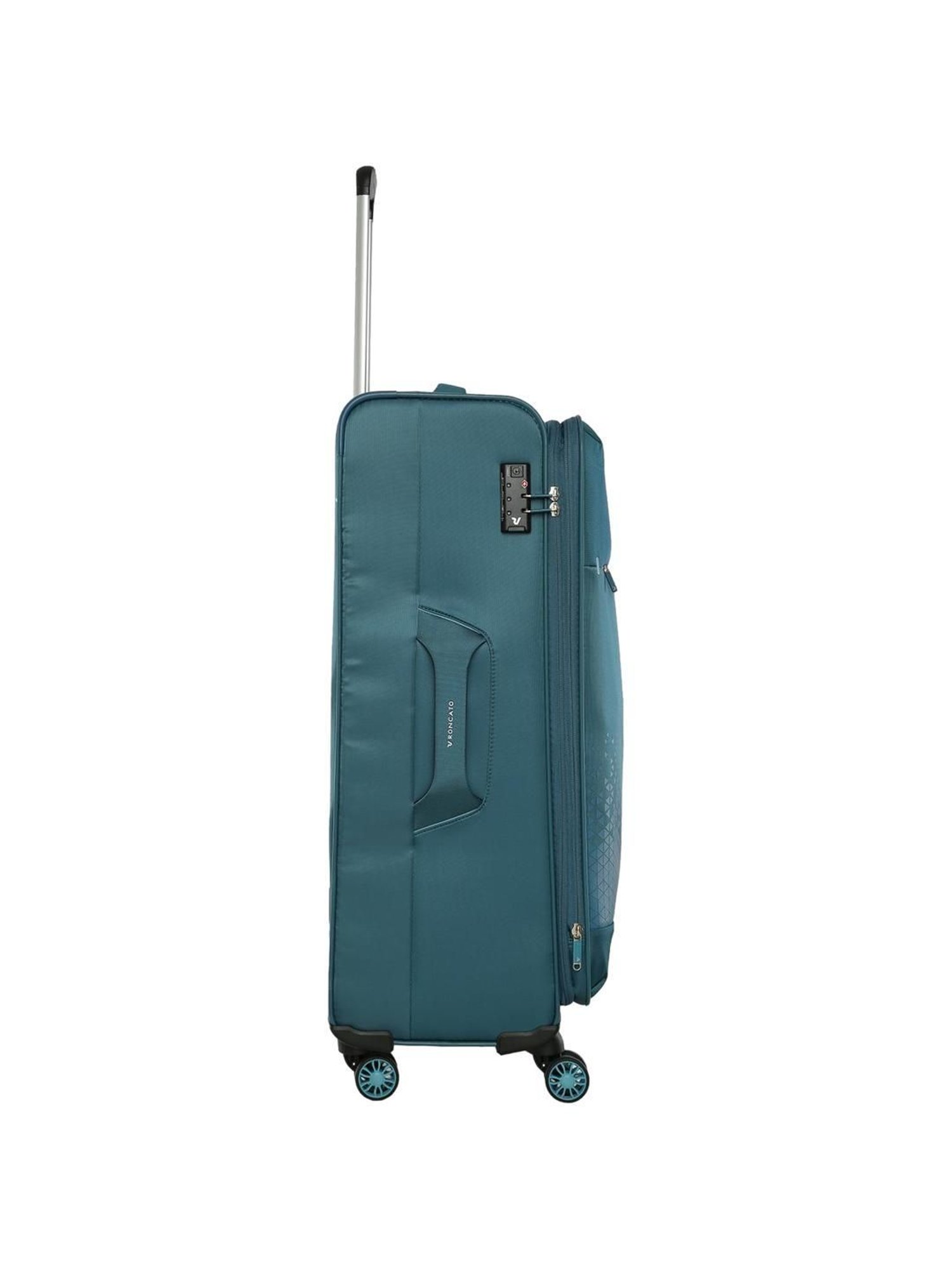 Roncato Crosslite Petrolo Solid Soft Large Trolley Bag -30 cm