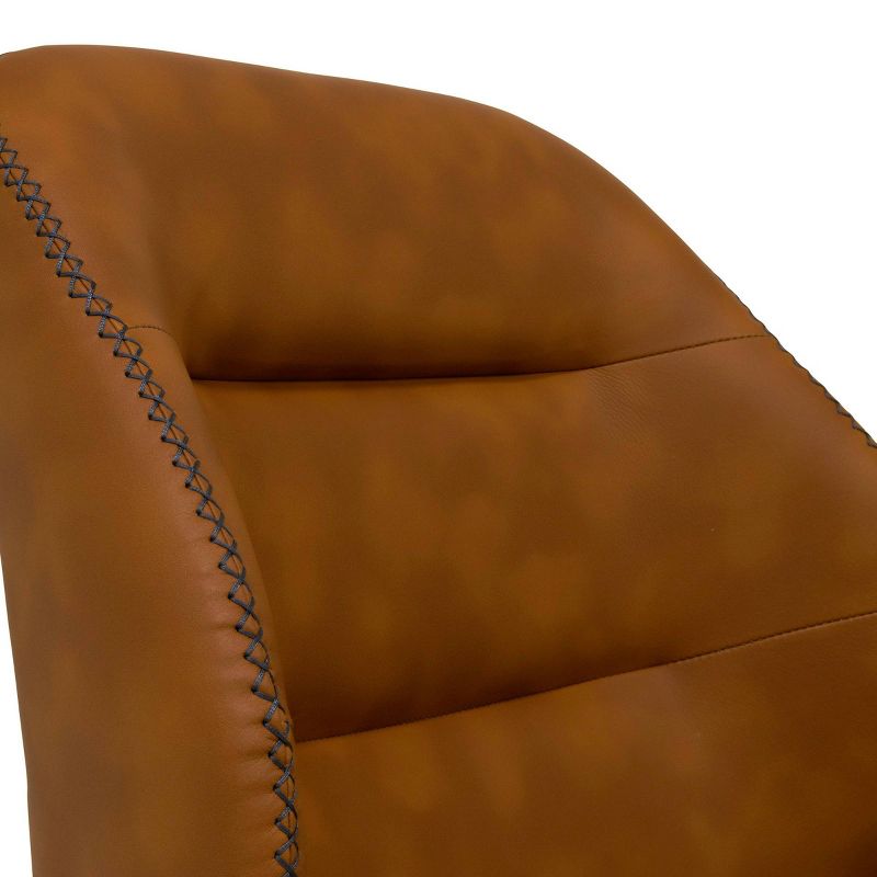 Devonport Swivel Office Chair Black/Copper - Calico Designs