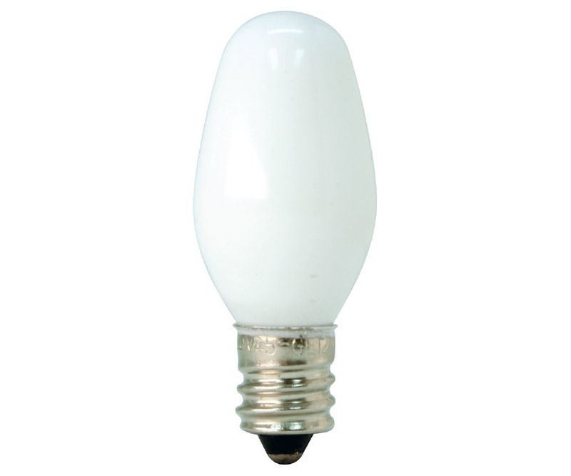 General Electric VintaDeco CAC Spiral Clear LED Light Bulb White