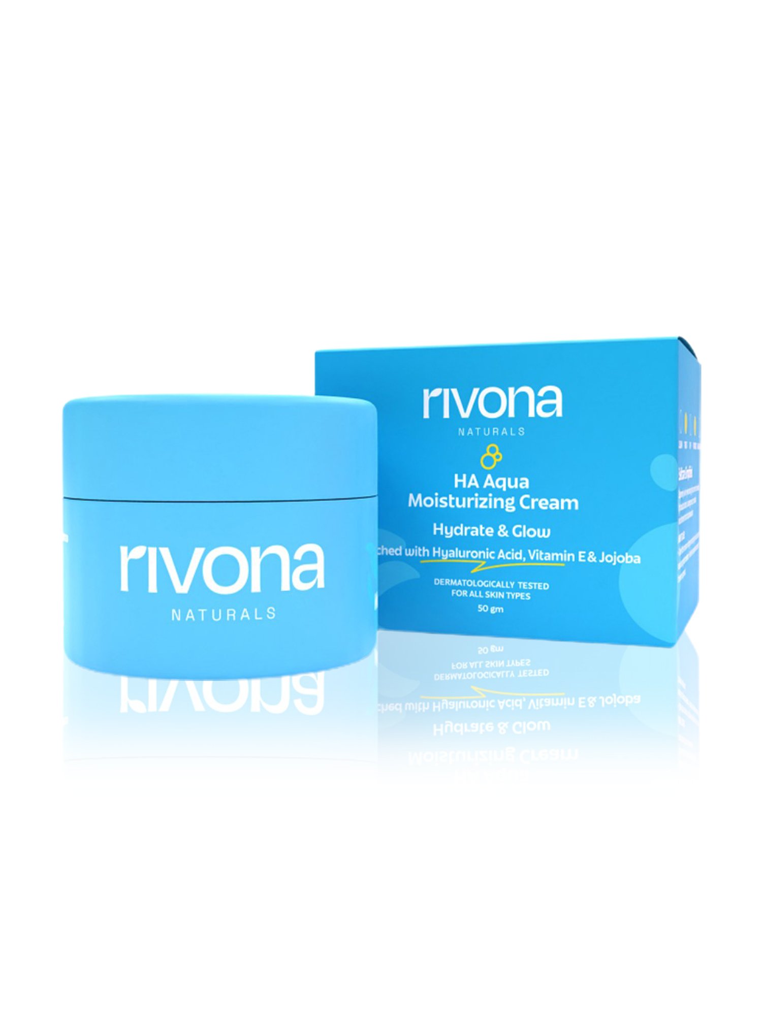 Rivona Naturals HA Aqua Moisturizing Cream - 50 gm